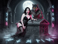 Flux 2 Turbo — Moonlit Horror-Erotica Blend — Neo Noir