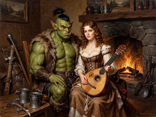 Flux 2 Turbo — After the Quest — Oil Painting