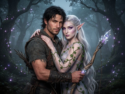 Fantasy Romance in the Whispering Grove — Photorealistic — Flux 2 Turbo