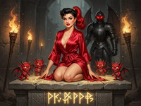 Flux 2 Turbo — Altar of Desire — Pin-Up