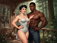 Flux 2 Turbo — Cabin in the Woods — Pin-Up