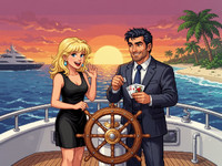Flux 2 Turbo — Luxury Yacht Romance — Pixel Art