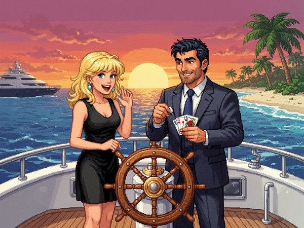 Flux 2 Turbo — Luxury Yacht Romance — Pixel Art
