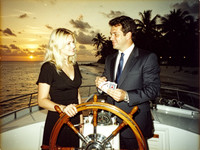 Flux 2 Turbo — Luxury Yacht Romance — Polaroid