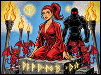 Flux 2 Turbo — Altar of Desire — Pop Art