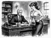 Flux 2 Turbo — Office Heat Classics — Pulp Ink