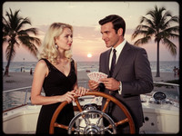 Flux 2 Turbo — Luxury Yacht Romance — Retro