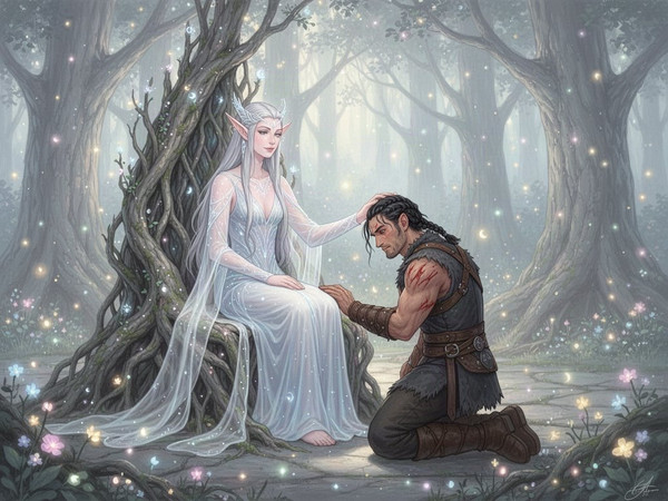 Flux 2 Turbo — The Elven Queen's Champion — Soft