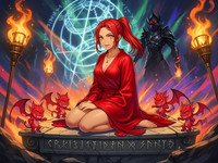 Flux 2 Dev generated image for Altar of Desire - Anime