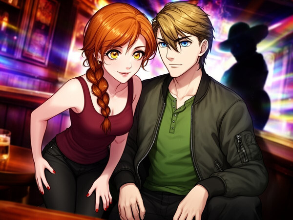 Flux 2 Dev — Speakeasy Hidden Tension — Anime