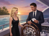 Flux 2 Dev generated image for Luxury Yacht Romance - Digital Art