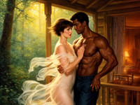 Flux 2 Dev — Cabin in the Woods — Classic Romance