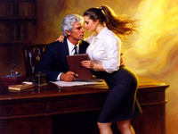 Flux 2 Dev — Office Heat Classics — Classic Romance