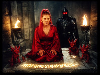 Flux 2 Dev generated image for Altar of Desire - Dark Fantasy