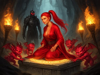 Flux 2 Dev — Altar of Desire — Epic Fantasy