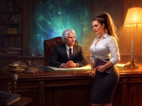 Flux 2 Dev — Office Heat Classics — Epic Fantasy