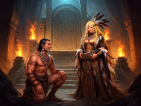 Flux 2 Dev — Tribal Guardian's Desire — Epic Fantasy