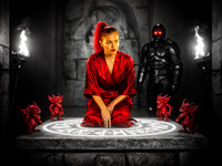 Flux 2 Dev generated image for Altar of Desire - Film Noir