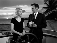 Flux 2 Dev generated image for Luxury Yacht Romance - Film Noir