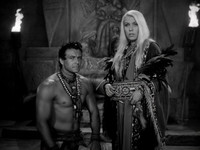 Flux 2 Dev generated image for Tribal Guardian's Desire - Film Noir