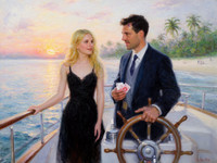 Flux 2 Dev — Luxury Yacht Romance — Impressionism