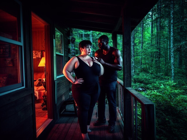 Flux 2 Dev — Cabin in the Woods — Neo Noir