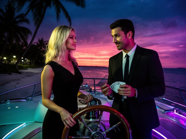 Flux 2 Dev — Luxury Yacht Romance — Neo Noir