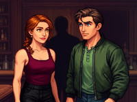 Flux 2 Dev — Speakeasy Hidden Tension — Pixel Art
