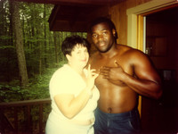 Flux 2 Dev — Cabin in the Woods — Polaroid