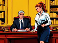 Flux 2 Dev — Office Heat Classics — Pop Art