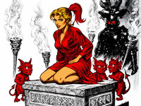 Flux 2 Dev — Altar of Desire — Pulp Ink