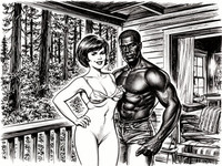 Flux 2 Dev — Cabin in the Woods — Pulp Ink