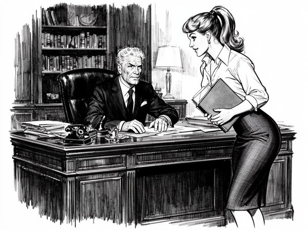 Flux 2 Dev — Office Heat Classics — Pulp Ink