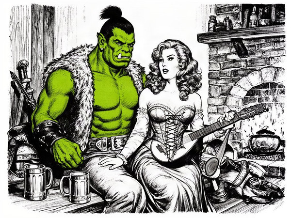 Flux 2 Dev — After the Quest — Pulp Ink