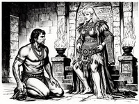 Flux 2 Dev — Tribal Guardian's Desire — Pulp Ink