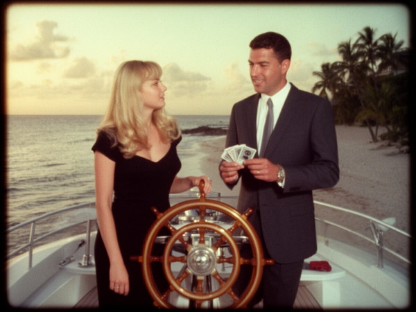 Flux 2 Dev — Luxury Yacht Romance — Retro