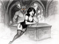 Flux 2 Dev — Moonlit Horror-Erotica Blend — Sketch