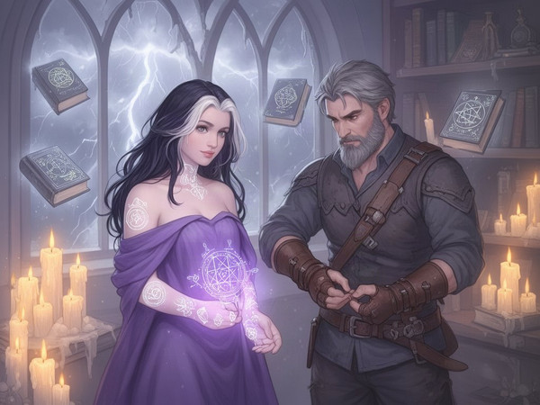 Flux 2 Dev — A Night in the Sorceress's Tower — Soft