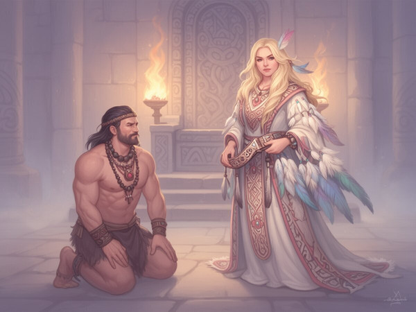 Flux 2 Dev — Tribal Guardian's Desire — Soft