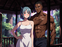 Flux Krea generated image for Cabin in the Woods - Anime