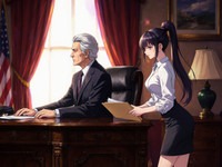 Flux Krea generated image for Office Heat Classics - Anime