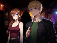 Flux Krea generated image for Speakeasy Hidden Tension - Anime