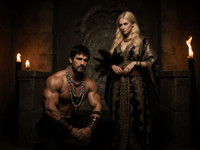 Flux Krea generated image for Tribal Guardian's Desire - Photorealistic