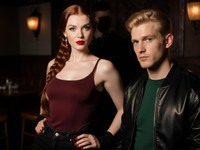 Flux Krea generated image for Speakeasy Hidden Tension - Pin-Up