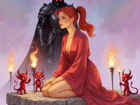 Flux Krea generated image for Altar of Desire - Soft