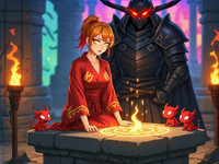 HiDream I1 Dev generated image for Altar of Desire - Anime