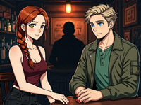 HiDream I1 Dev generated image for Speakeasy Hidden Tension - Anime