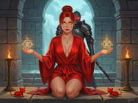 HiDream I1 Dev generated image for Altar of Desire - Digital Art