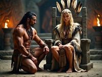 HiDream I1 Dev generated image for Tribal Guardian's Desire - Photorealistic