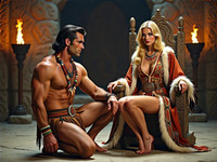 HiDream I1 Dev generated image for Tribal Guardian's Desire - Pin-Up